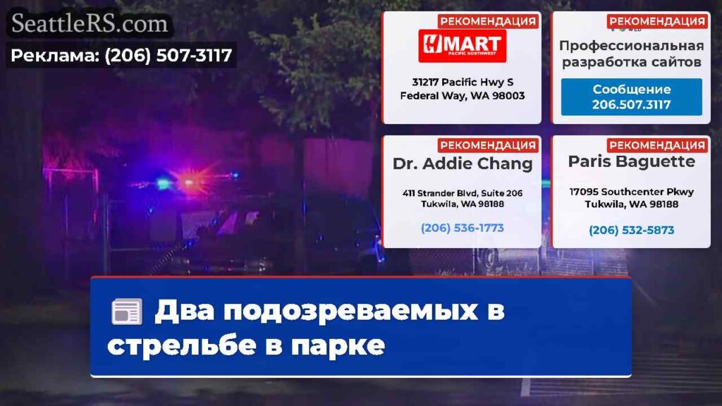Два подозреваемых в стрельбе в парке