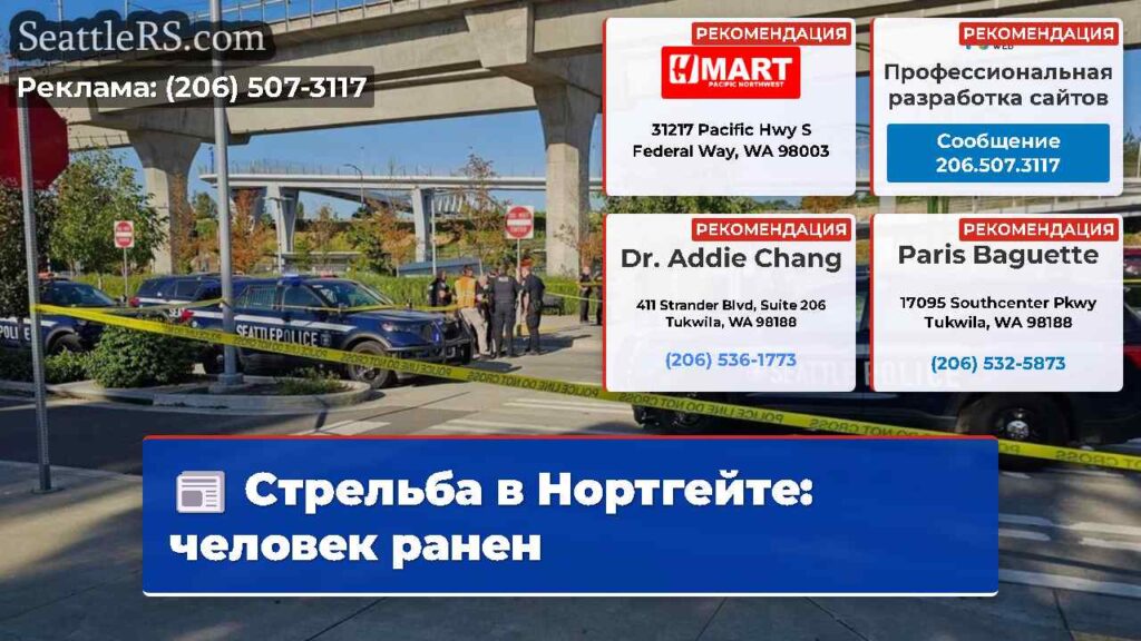 Стрельба в Нортгейте: человек ранен