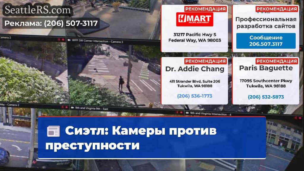 Сиэтл: Камеры против преступности