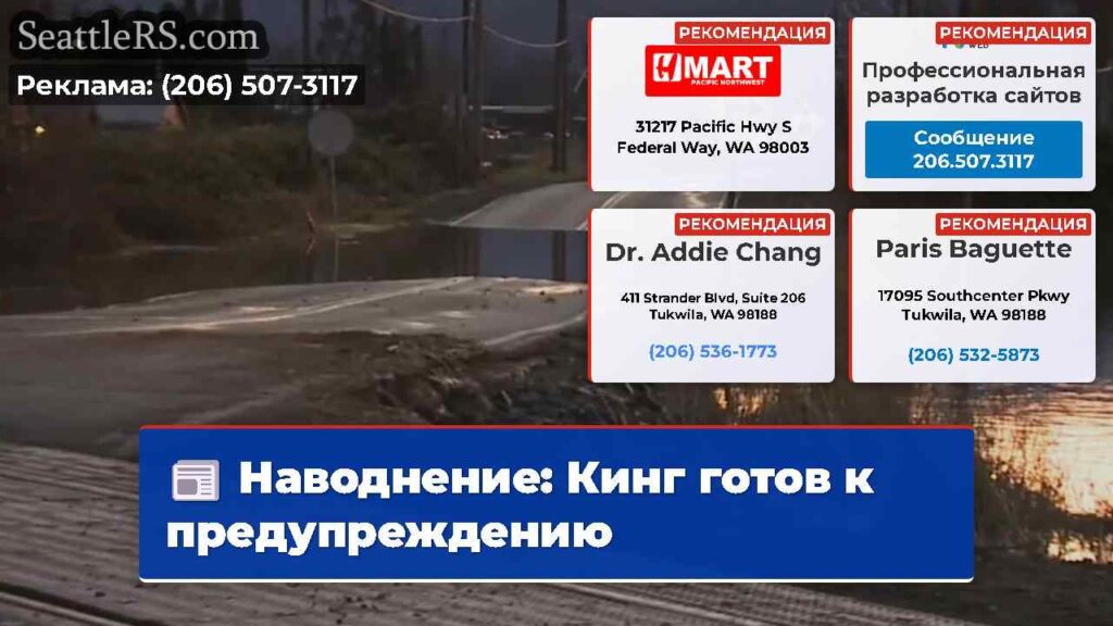 Наводнение: Кинг готов к предупреждению
