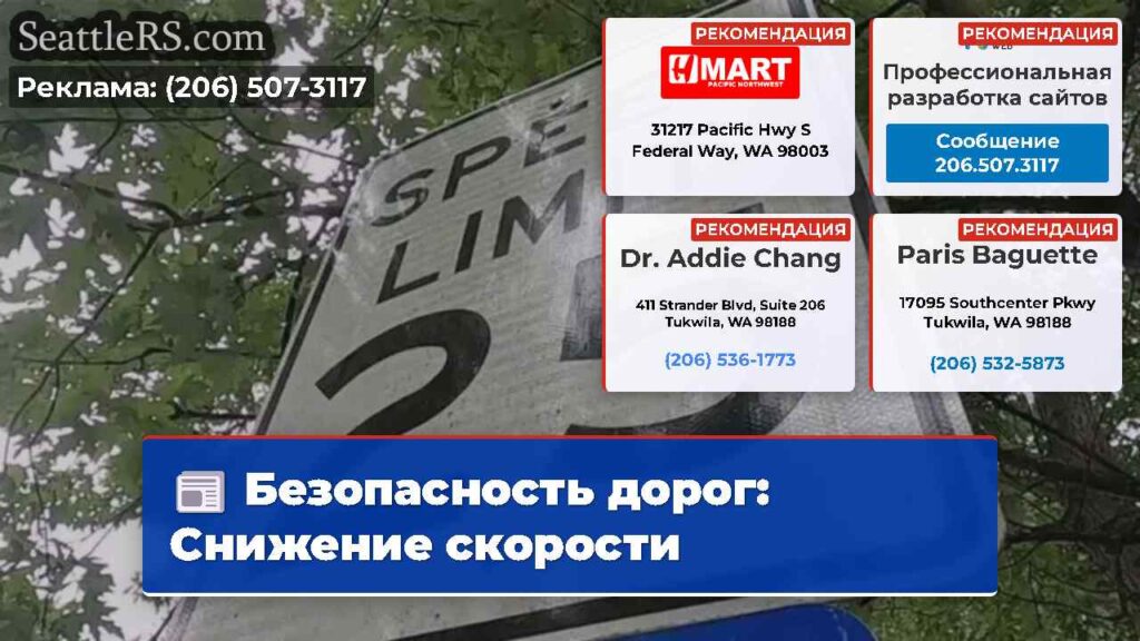 Безопасность дорог: Снижение скорости