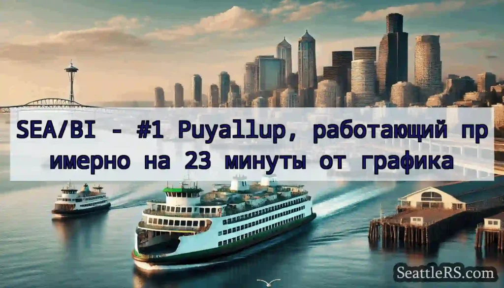 SEA/BI - #1 Puyallup, работающий примерно на 23