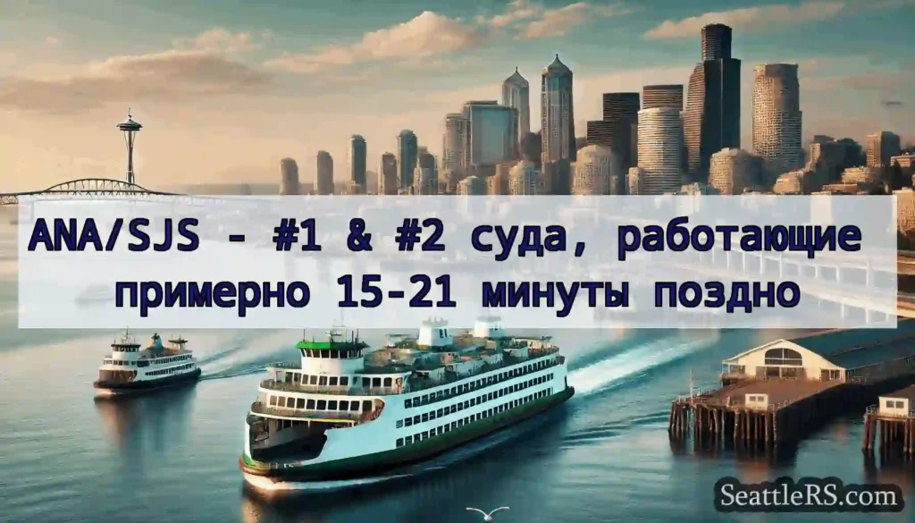 ANA/SJS - #1 & #2 суда, работающие примерно 15-21