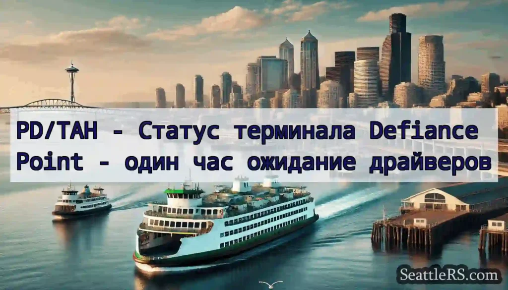 PD/TAH - Статус терминала Defiance Point - один
