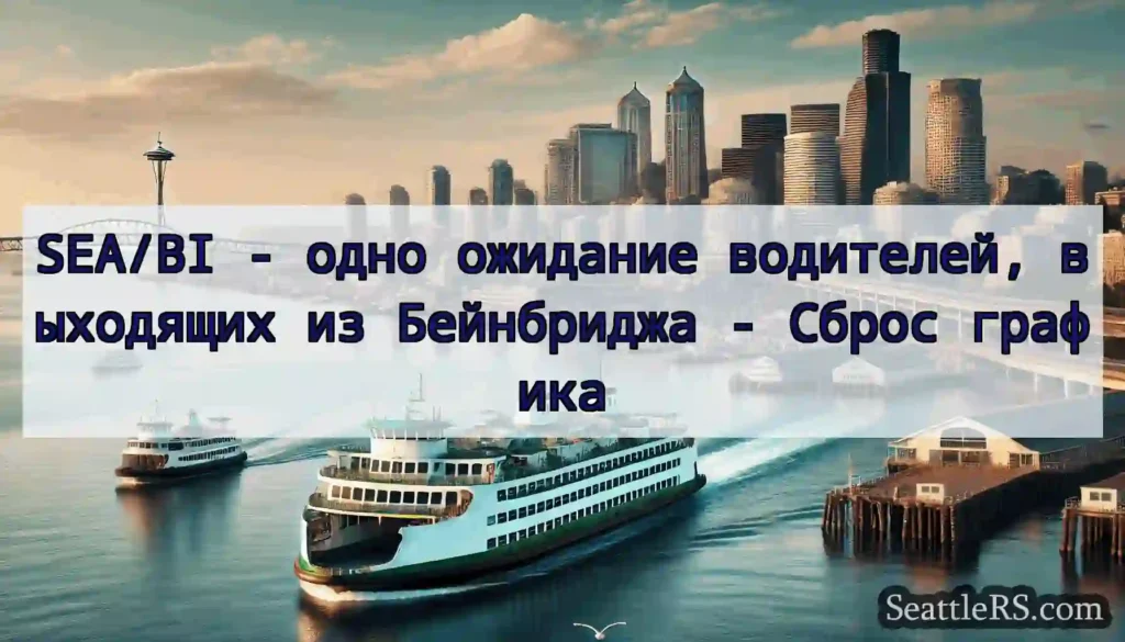 SEA/BI - одно ожидание водителей, выходящих из
