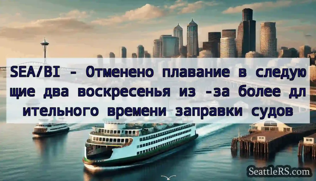 SEA/BI - Отменено плавание в следующие два