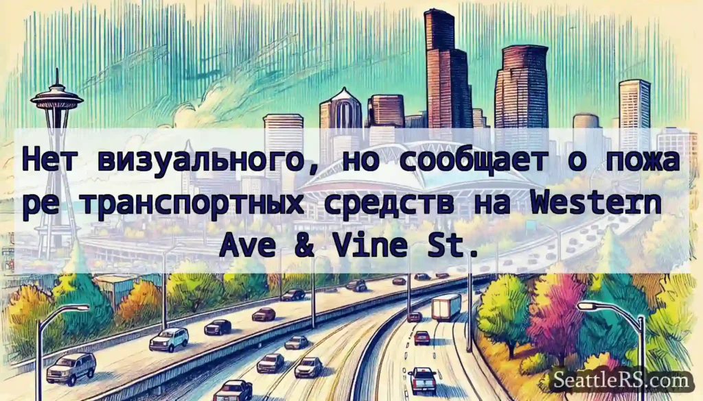 Нет визуального, но сообщает о пожаре