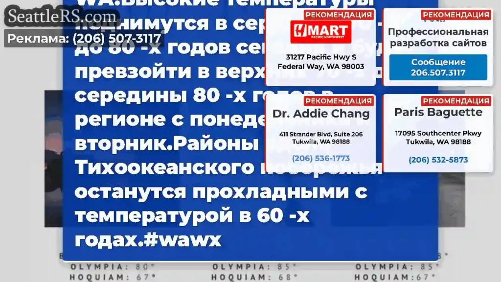 Сегодня начинается тенденция потепления через