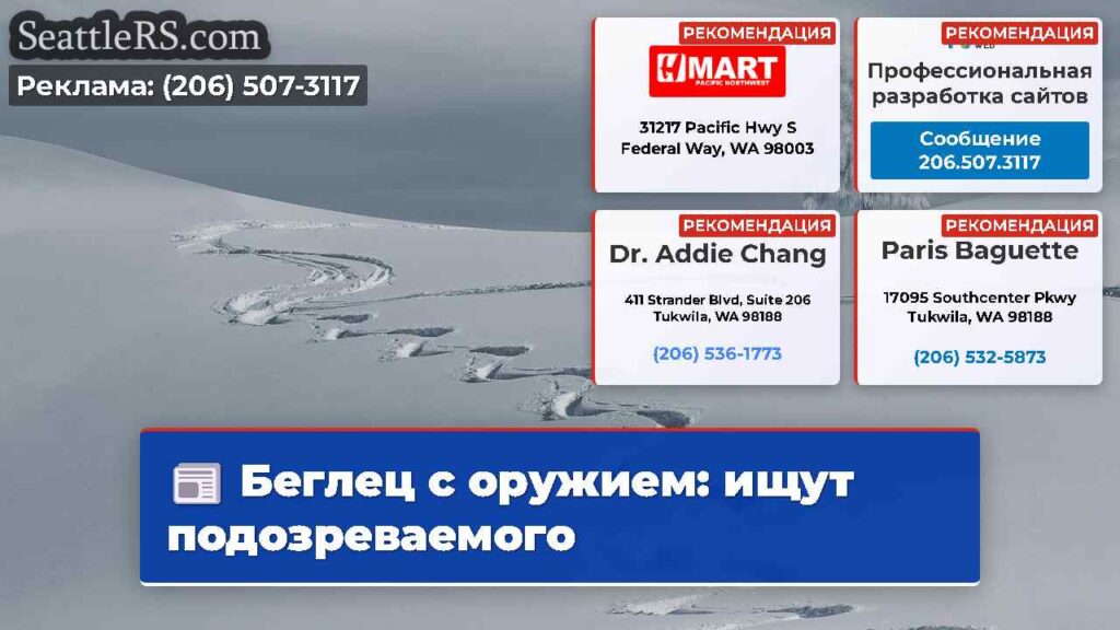 Беглец с оружием: ищут подозреваемого