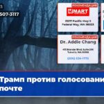 Трамп против голосования по почте