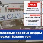 Ледовые аресты цифры тревожат Вашингтон