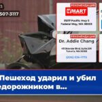 Пешеход ударил и убил внедорожником в…