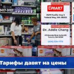 Тарифы давят на цены