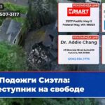 Подожги Сиэтла преступник на свободе