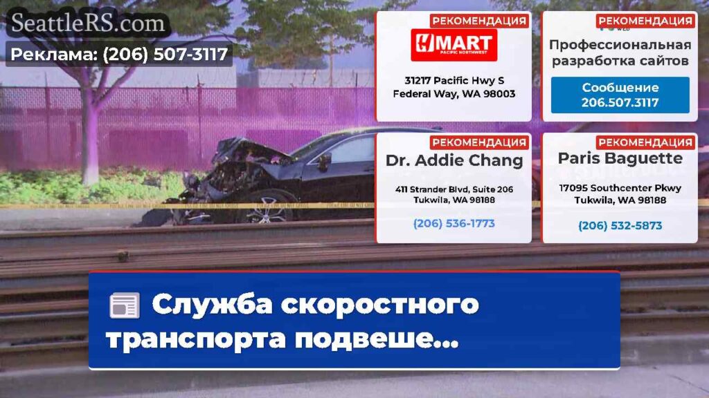 Служба скоростного транспорта подвеше...