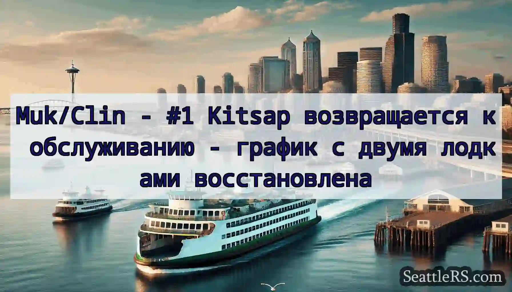 Muk/Clin - #1 Kitsap возвращается к обслуживанию
