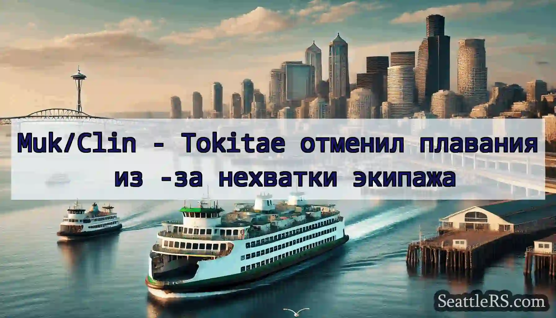 Muk/Clin - Tokitae отменил плавания из -за