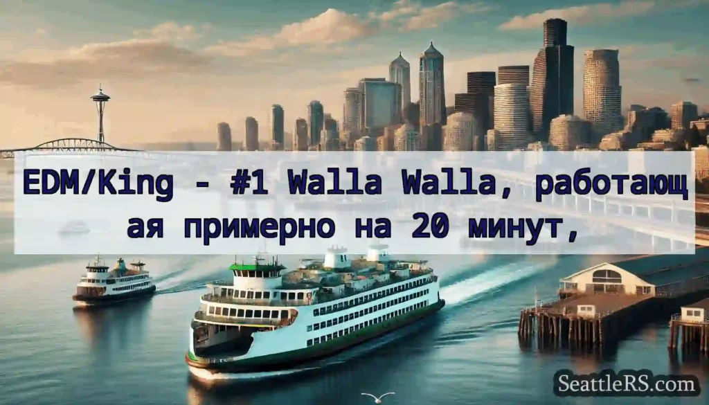 EDM/King - #1 Walla Walla, работающая примерно на