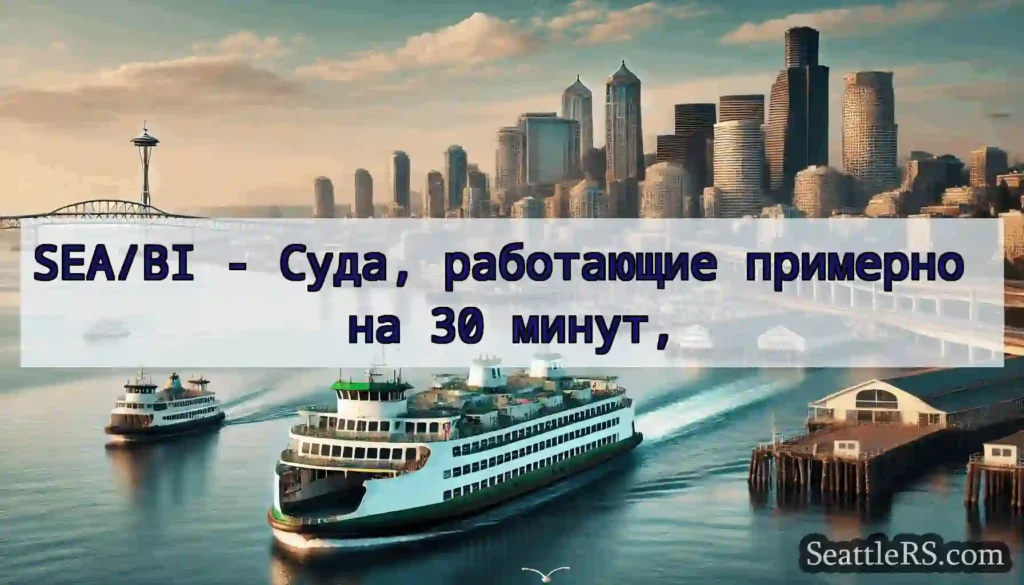 SEA/BI - Суда, работающие примерно на 30 минут,