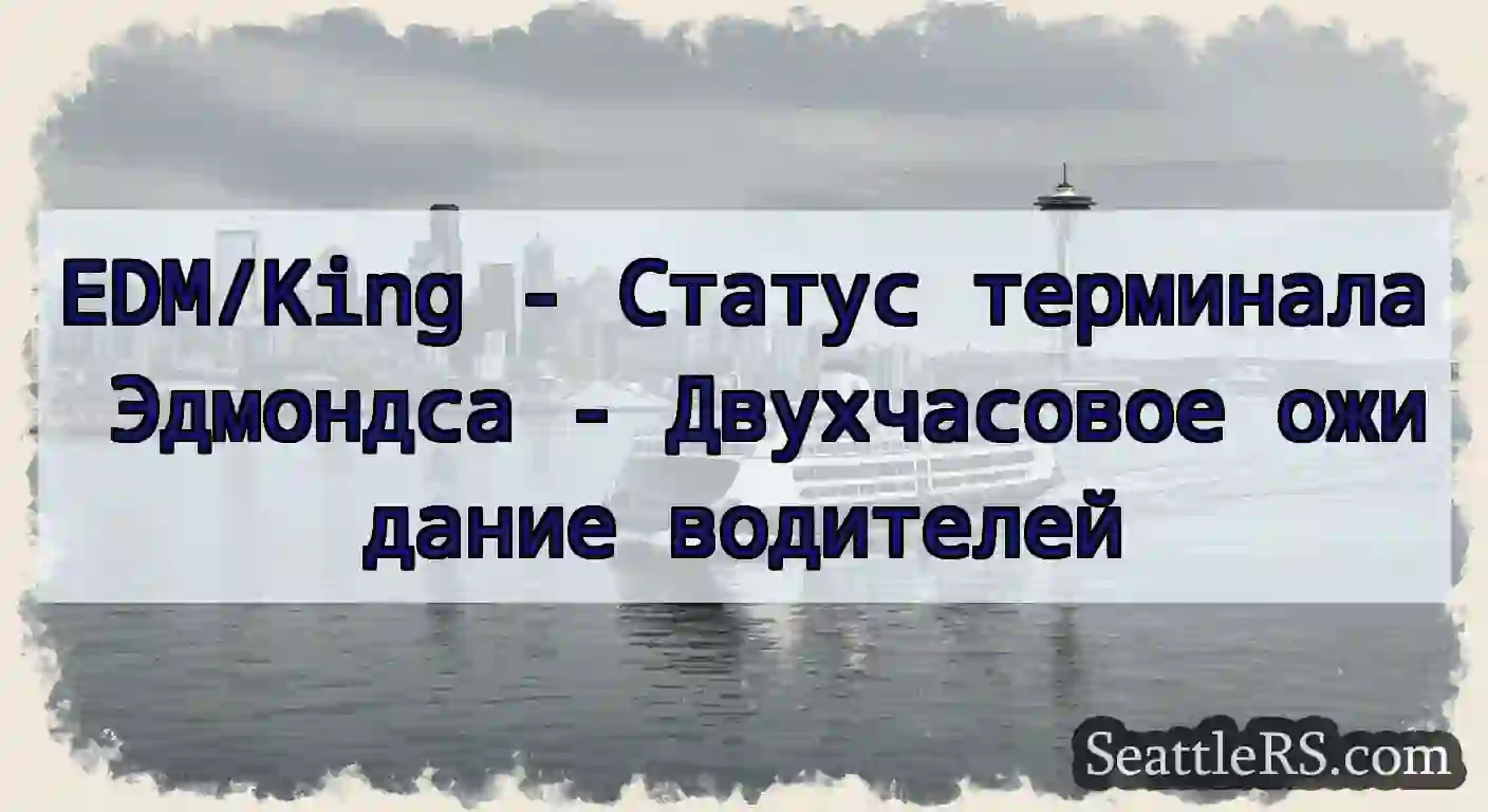 EDM/King - Статус терминала Эдмондса -
