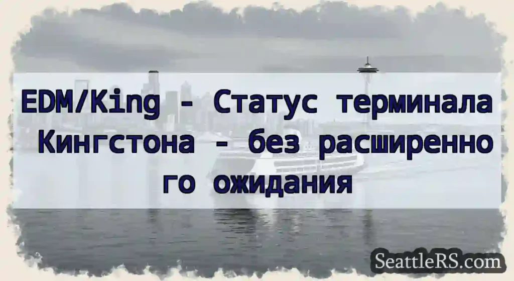 EDM/King - Статус терминала Кингстона - без