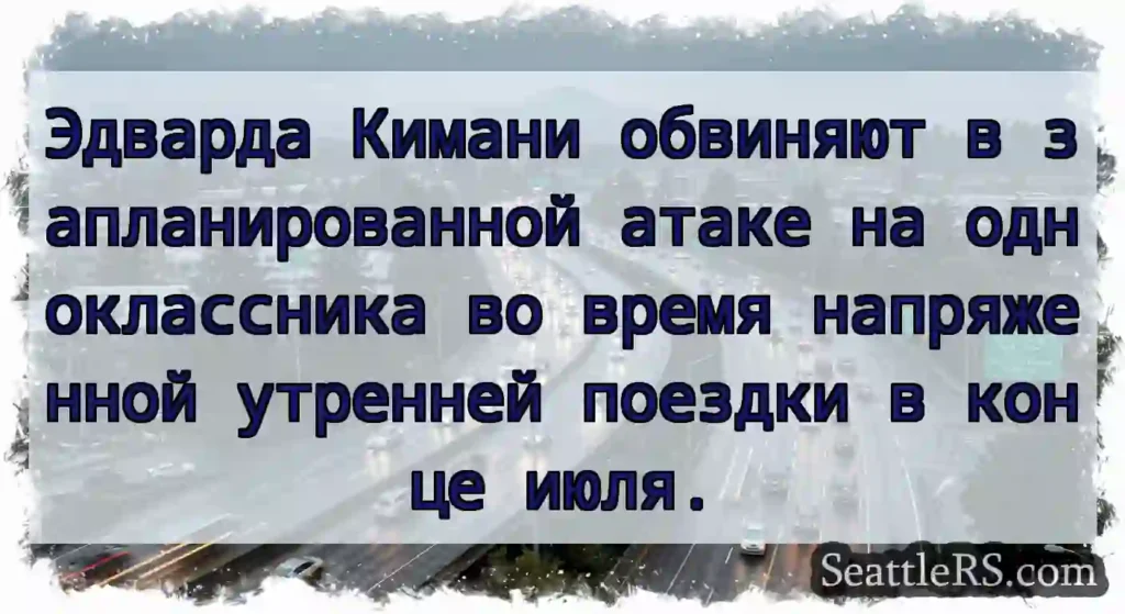 Эдварда Кимани обвиняют в запланированной атаке