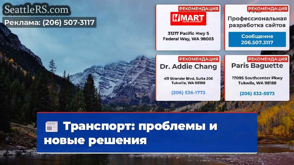 Транспорт: проблемы и новые решения