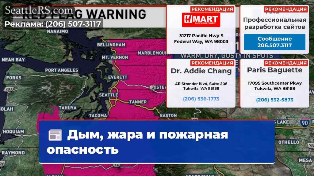 Дым, жара и пожарная опасность