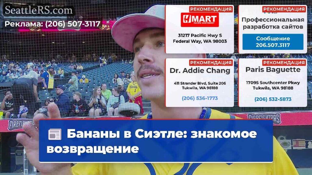 Бананы в Сиэтле: знакомое возвращение