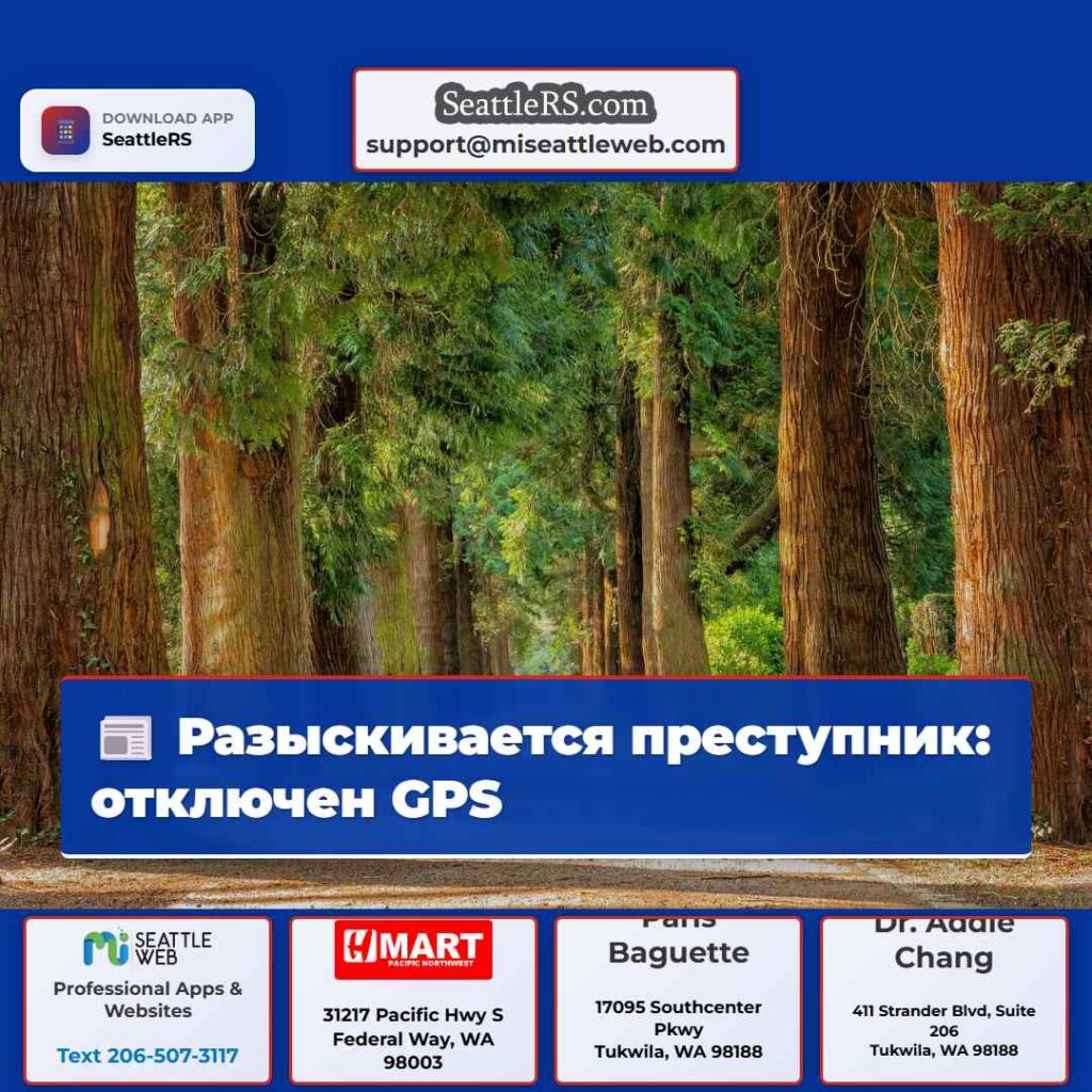 Разыскивается преступник: отключен GPS