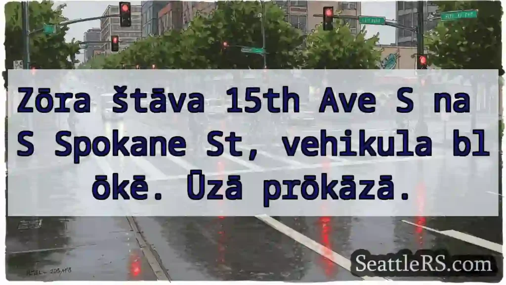 Blōkē! 15th & Spokane. Vehikula.