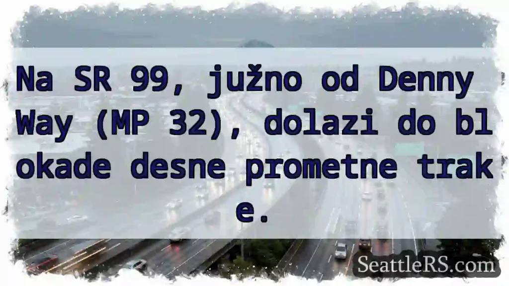 Prometna blokada: desna strana!