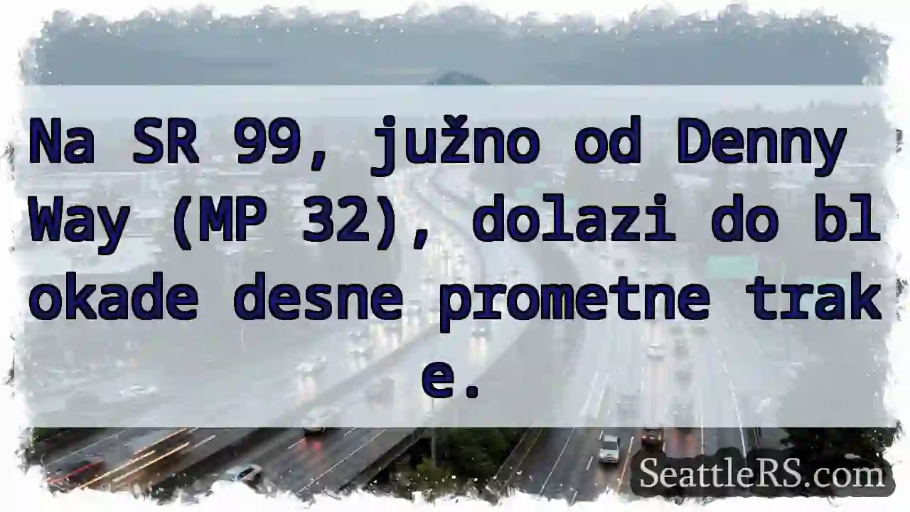 Prometna blokada: desna strana!