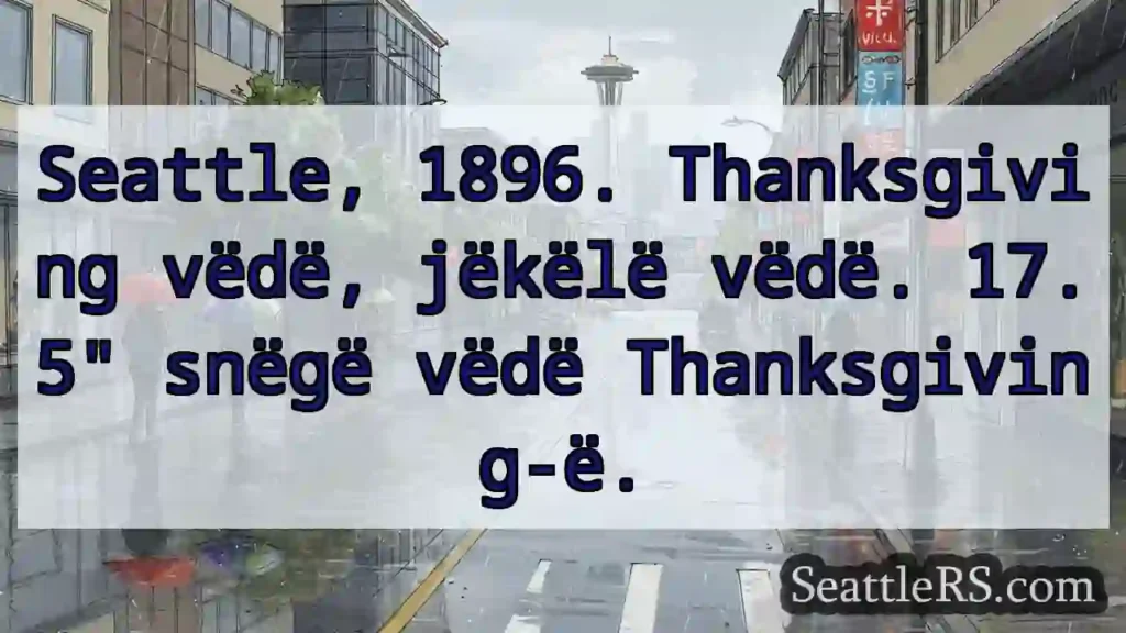 1896: Thanksgiving snëgë! 17.5&quot;