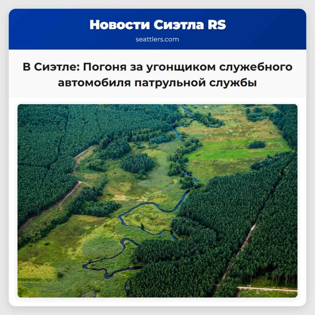 В Сиэтле: Погоня за угонщиком служебного