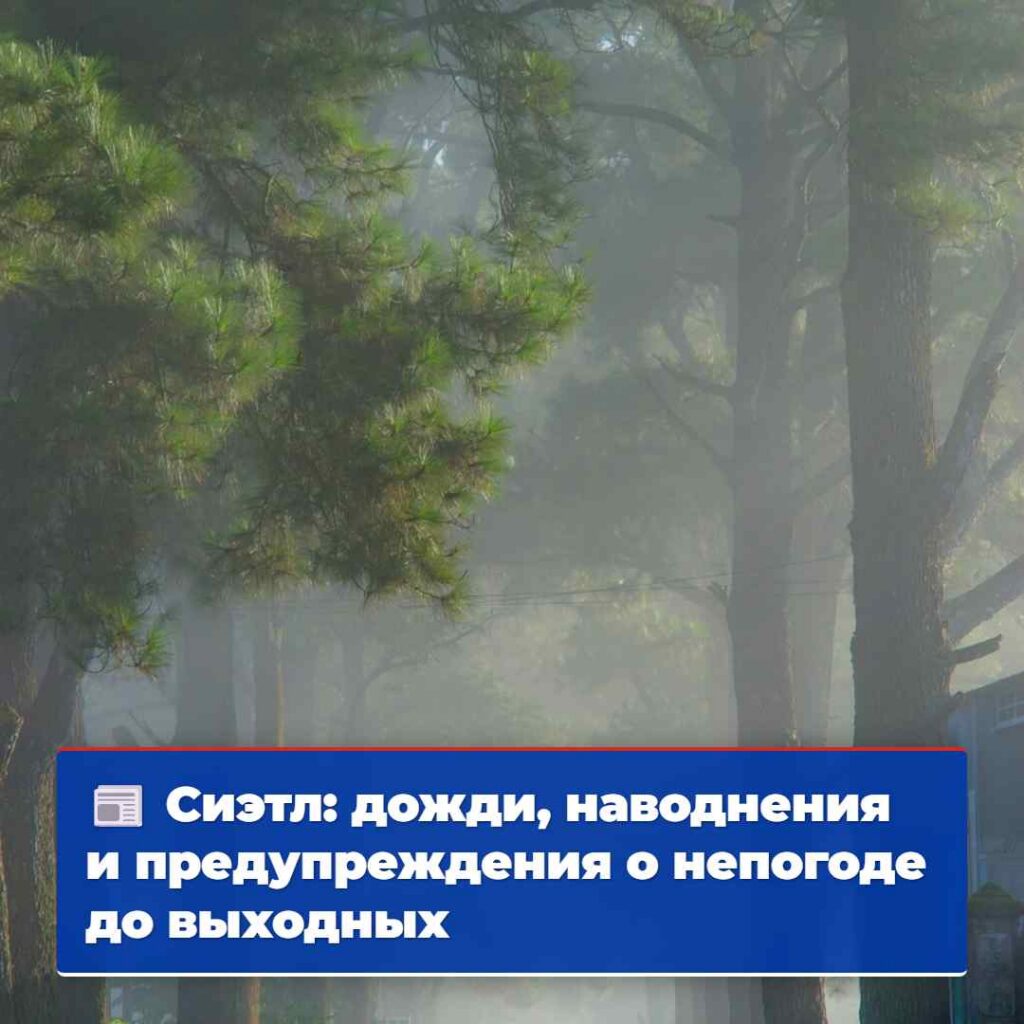 Сиэтл: дожди, наводнения и предупреждения о