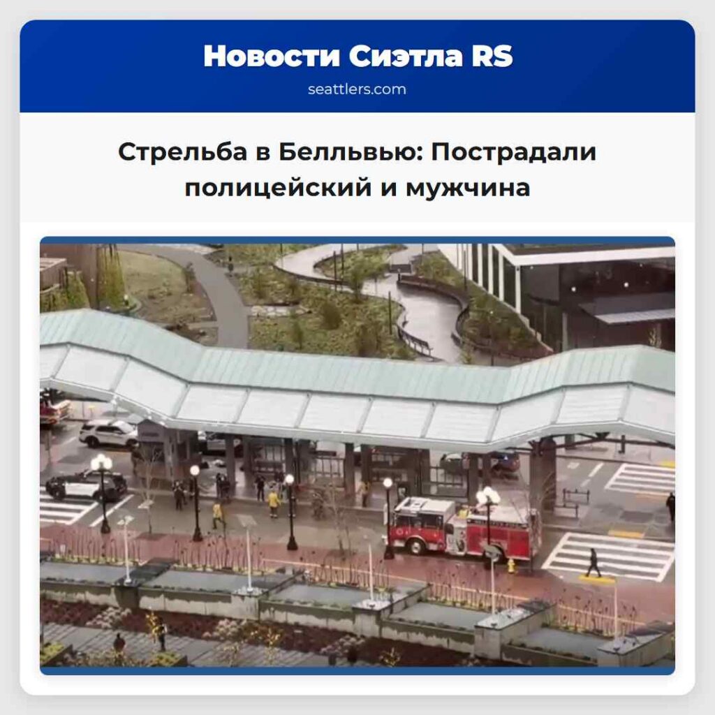 Стрельба в Белльвью: Пострадали полицейский и