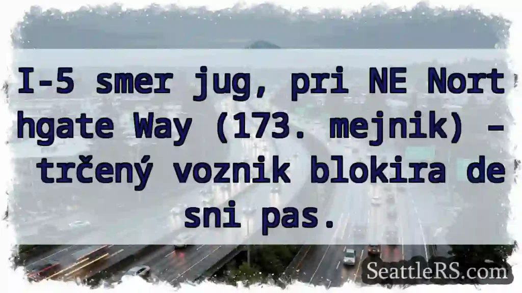 Trčenje! Desni pas blokiran.