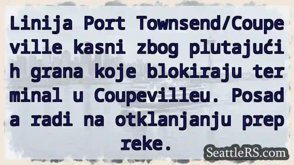 Zakašnjenje linije! Grane blokiraju terminal.
