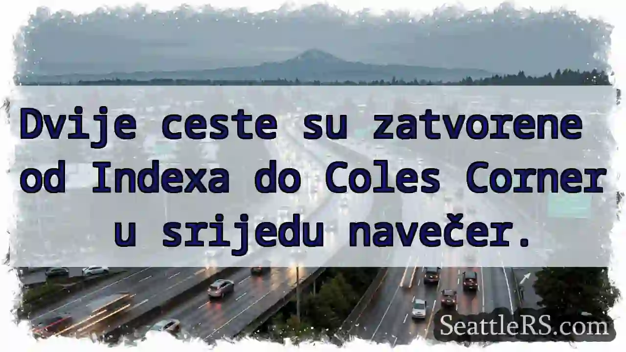 Zatvorene ceste: Index - Coles Corner