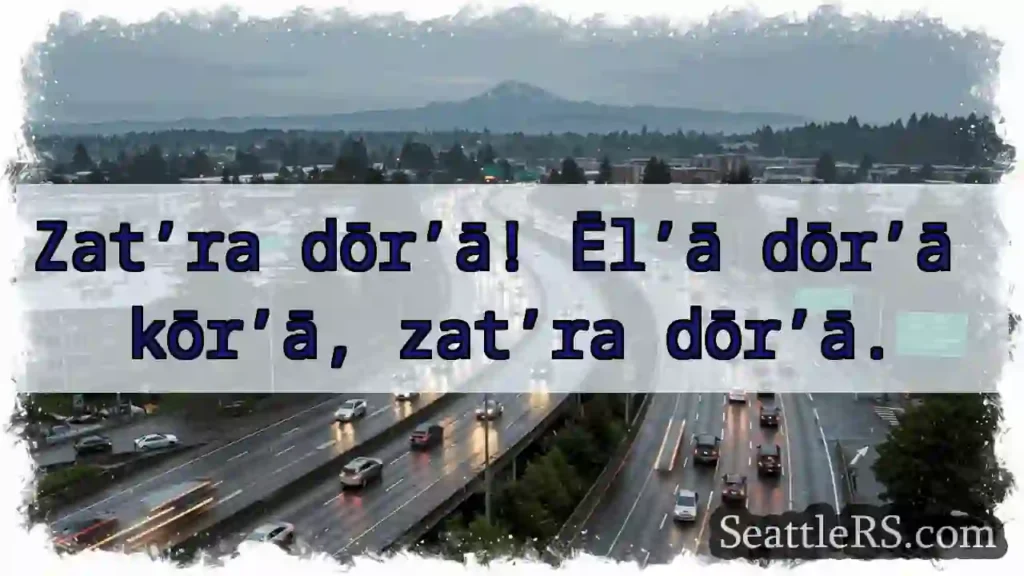 Zat’ra dōr’ā! Kōr’ā dōr’ā.