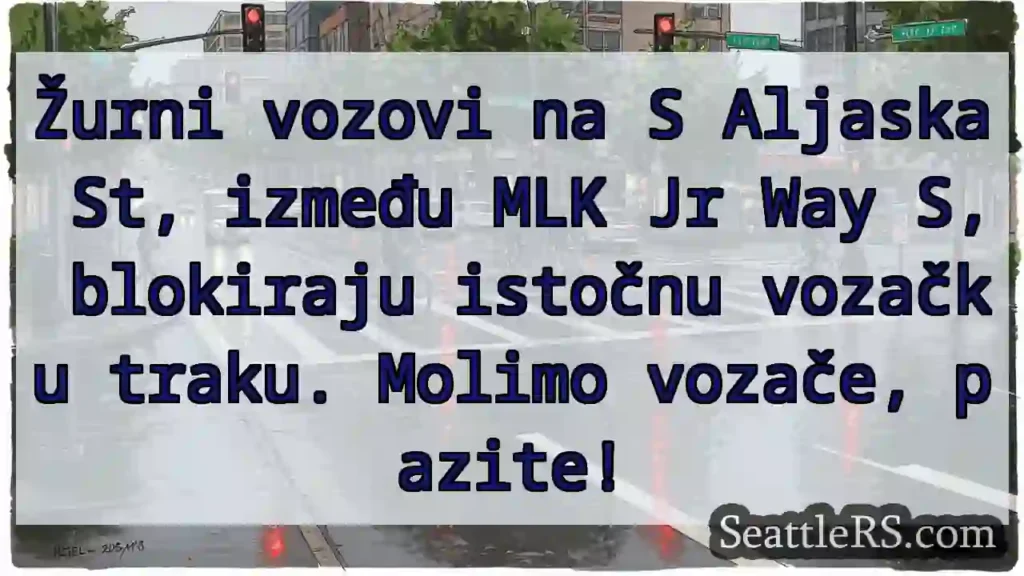 Promet blokiran! Aljaska St.