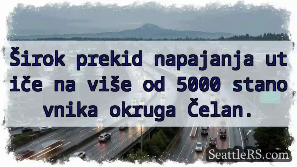 Čelan: Prekid napajanja - 5000+ pogođenih!