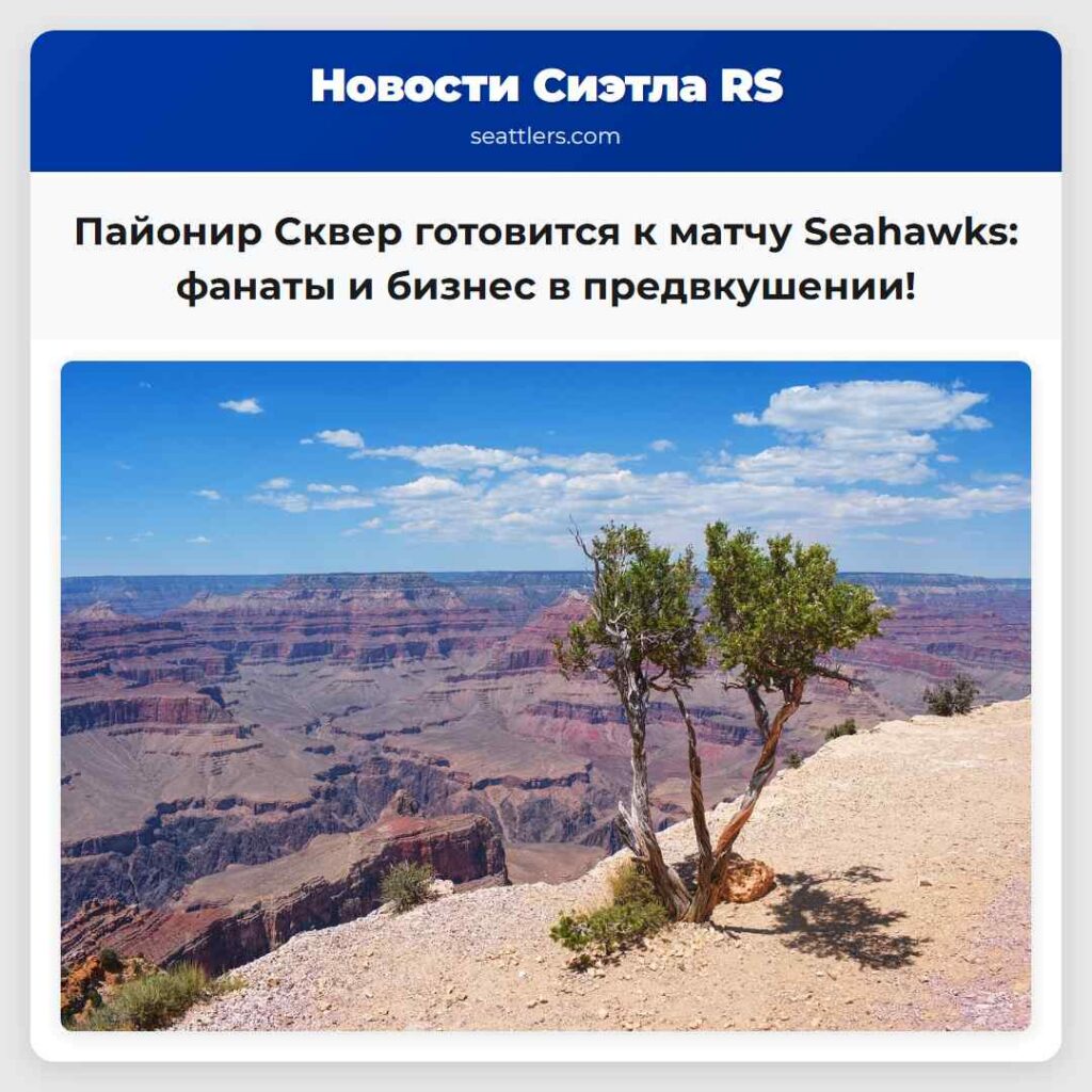 Пайонир Сквер готовится к матчу Seahawks: фанаты