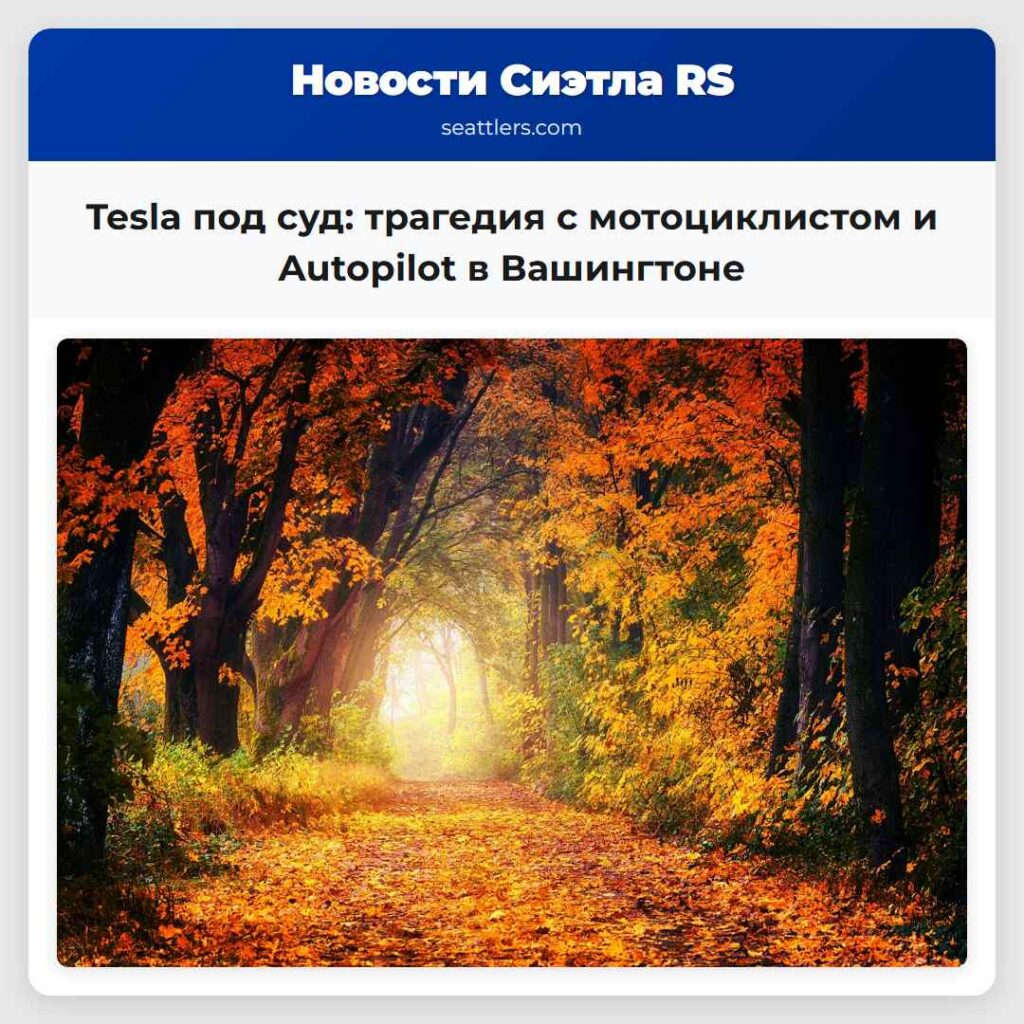 Tesla под суд: трагедия с мотоциклистом и