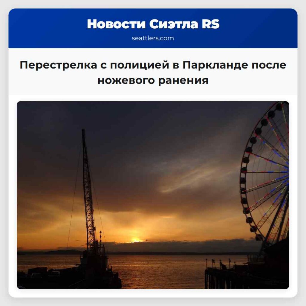 Перестрелка с полицией в Паркланде после ножевого