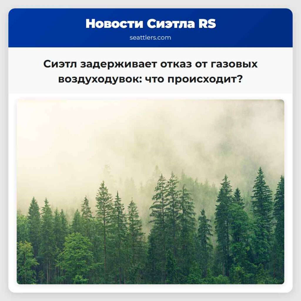 Сиэтл задерживает отказ от газовых воздуходувок: