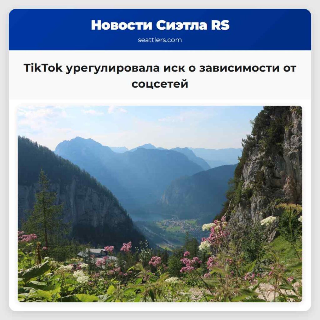 TikTok урегулировала иск о зависимости от соцсетей