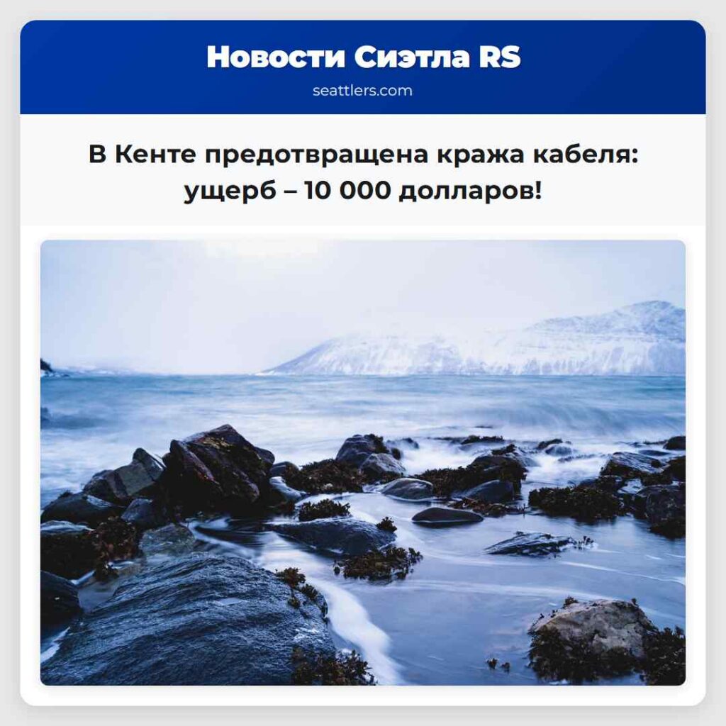 В Кенте предотвращена кража кабеля: ущерб – 10