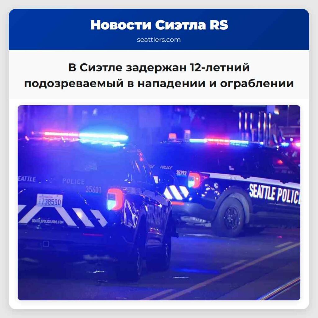 В Сиэтле задержан 12-летний подозреваемый в